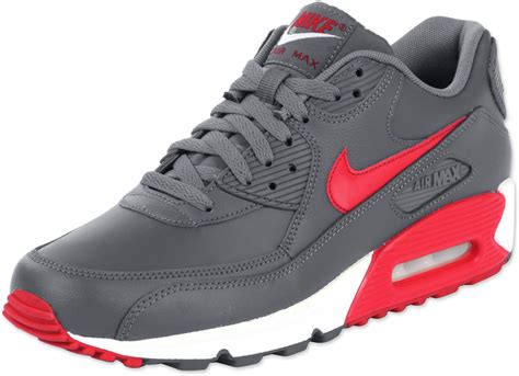 nike air 90 grau weiß rot herren|Herren Air Max 90 Schuhe (15) .